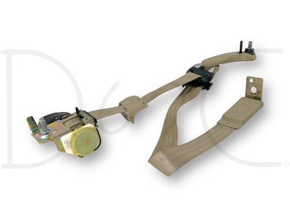 00-05 Ford Excursion 3rd Row LH Left Driver Rear Seat Belt Seatbelt Tan OE