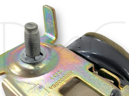 00-05 Ford Excursion 3rd Row LH Left Driver Rear Seat Belt Seatbelt Tan OE