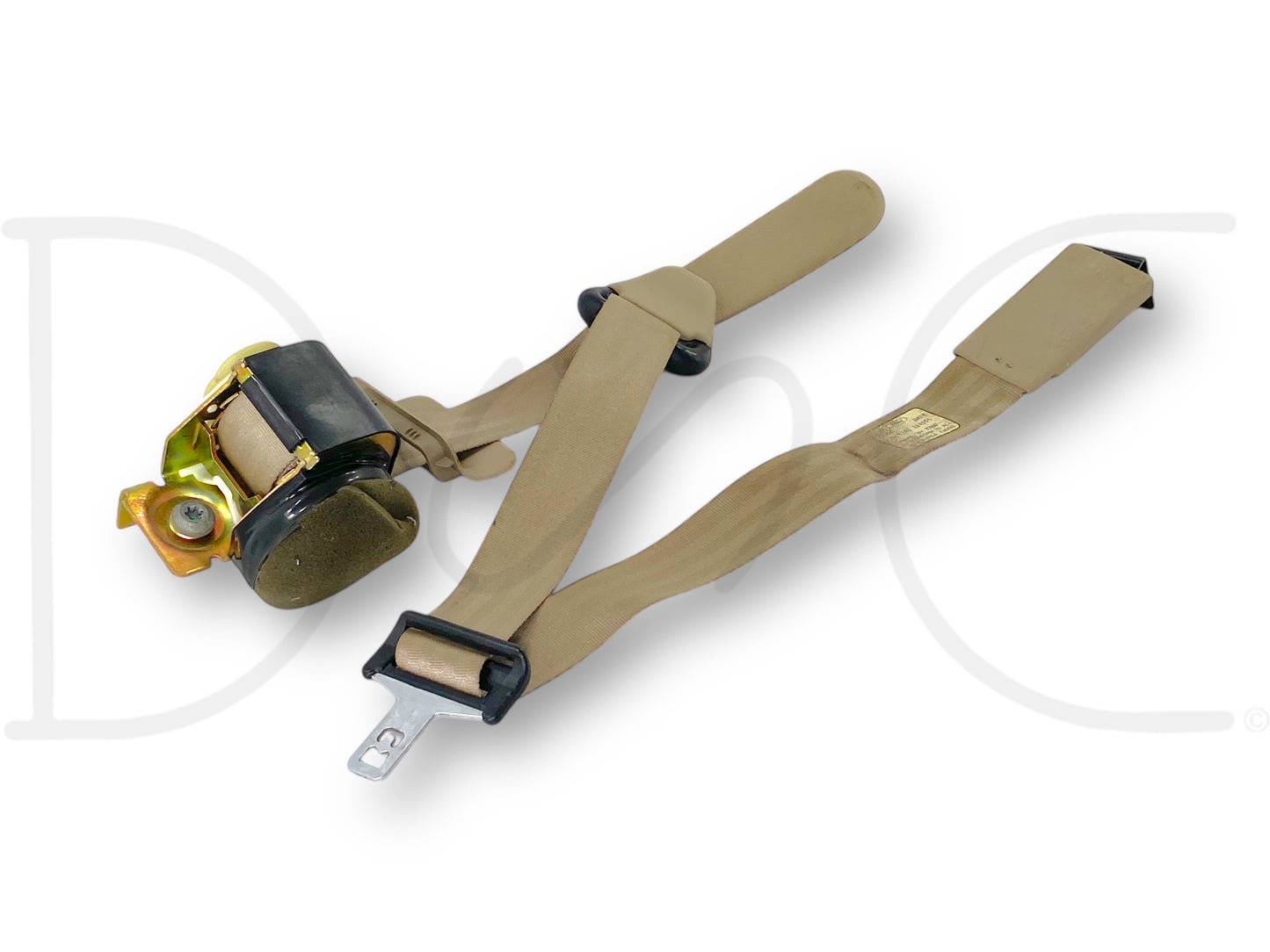 00-05 Ford Excursion 3Rd Row RH Right Passenger Rear Seat Belt Seatbelt Tan OE