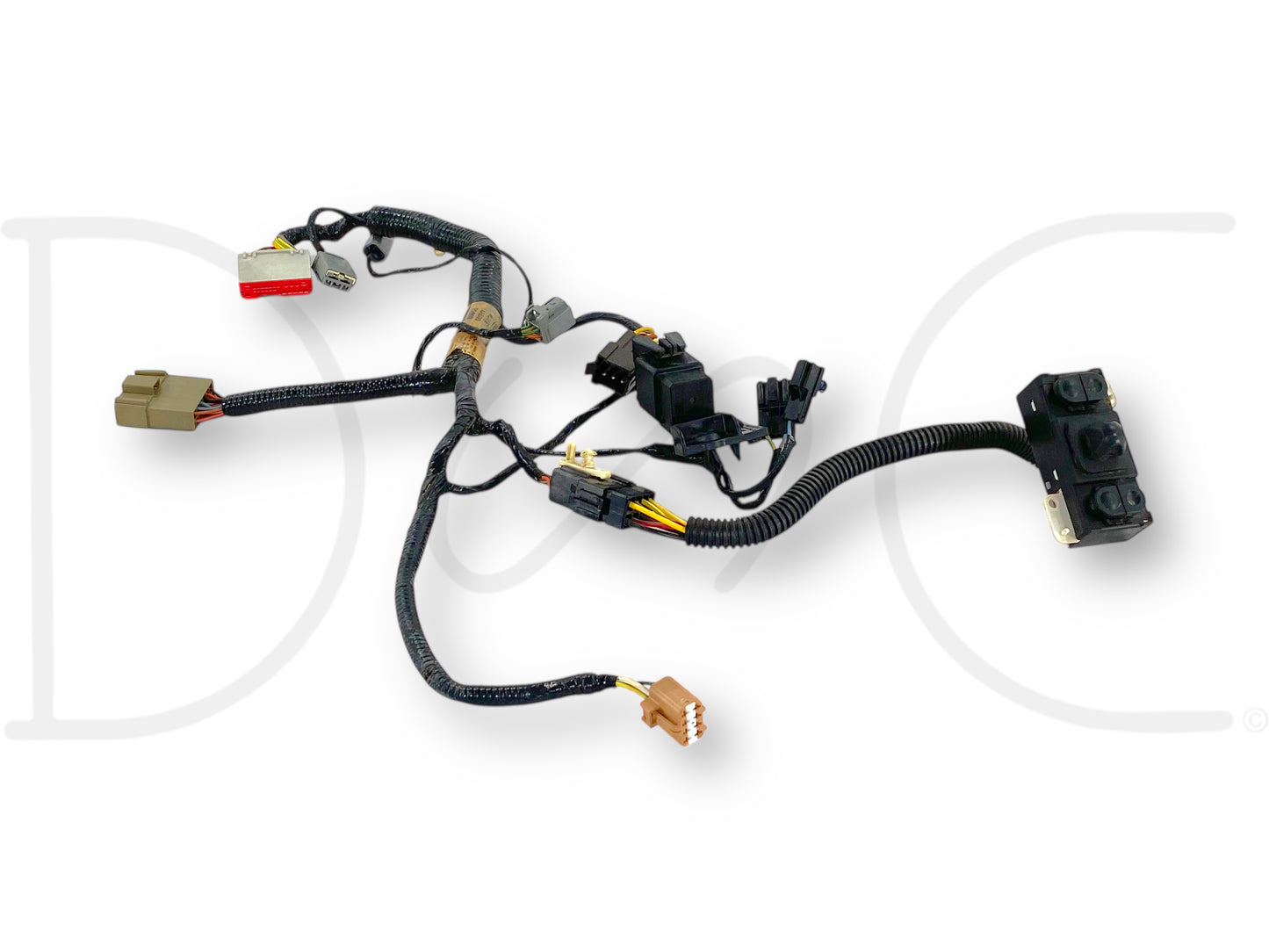 02-05 Ford Excursion Left Driver Memory Power Seat Switch Control Wiring Harness