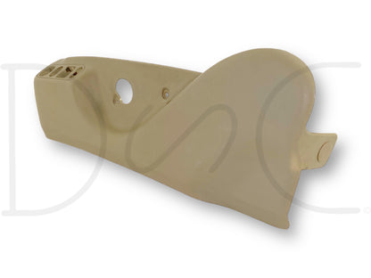 99-07 Ford F250 F350 LH Left Driver Power Heated Seat Side Trim Switch Bezel Tan