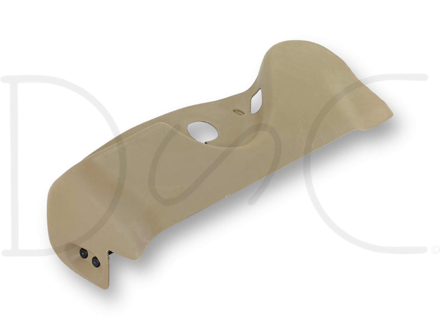 99-07 Ford F250 F350 LH Left Driver Power Heated Seat Side Trim Switch Bezel Tan