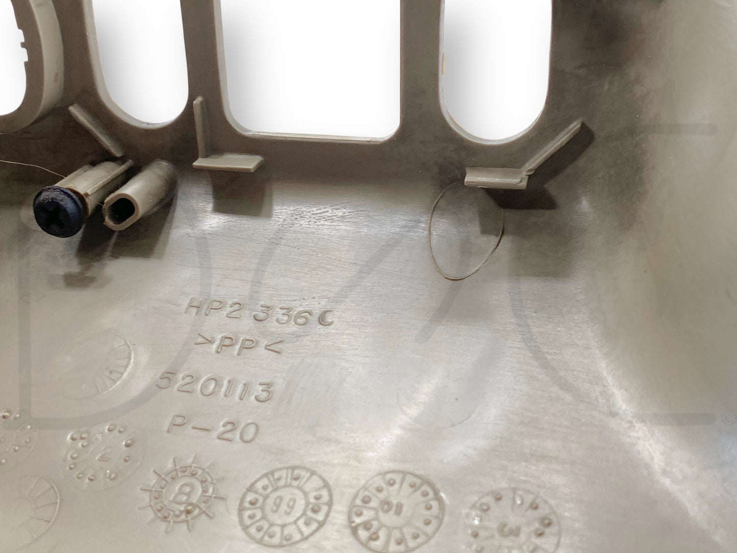 99-07 Ford F250 F350 RH Right Passenger Power Seat Side Trim Bezel OE Tan