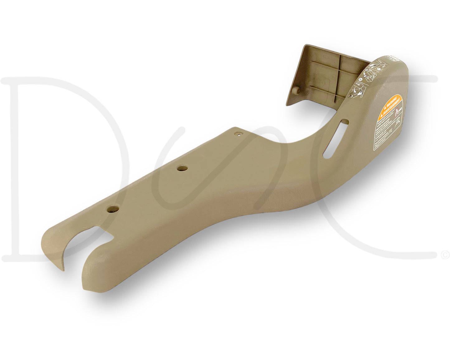 00-05 Ford Excursion 2nd Row Rear Back Seat Side Trim Bezel LH Left Tan