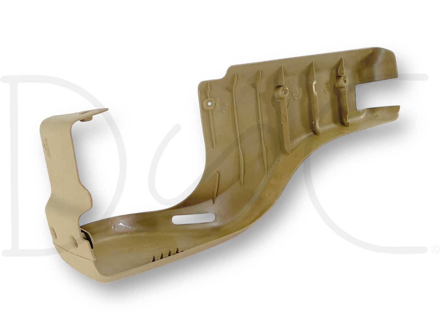 00-05 Ford Excursion 2nd Row Rear Back Seat Side Trim Bezel LH Left Tan