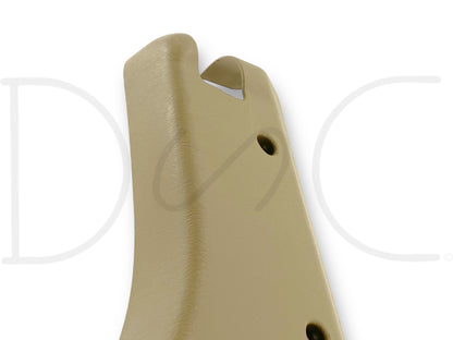 00-05 Ford Excursion 2nd Row Rear Back Seat Side Trim Bezel LH Left Tan