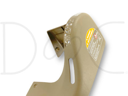 00-05 Ford Excursion 2nd Row Rear Back Seat Side Trim Bezel LH Left Tan