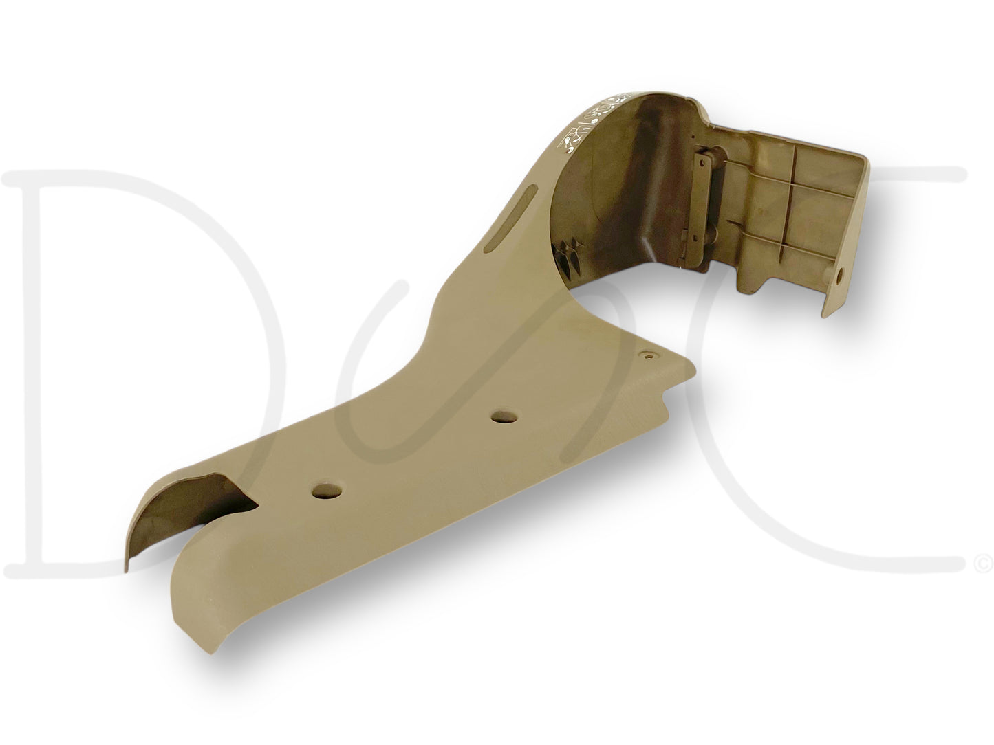 00-05 Ford Excursion 2nd Row Rear Back Seat Side Trim Bezel RH Right Tan