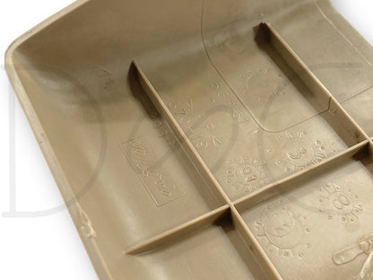 00-05 Ford Excursion 2nd Row Rear Back Seat Side Trim Bezel RH Right Tan