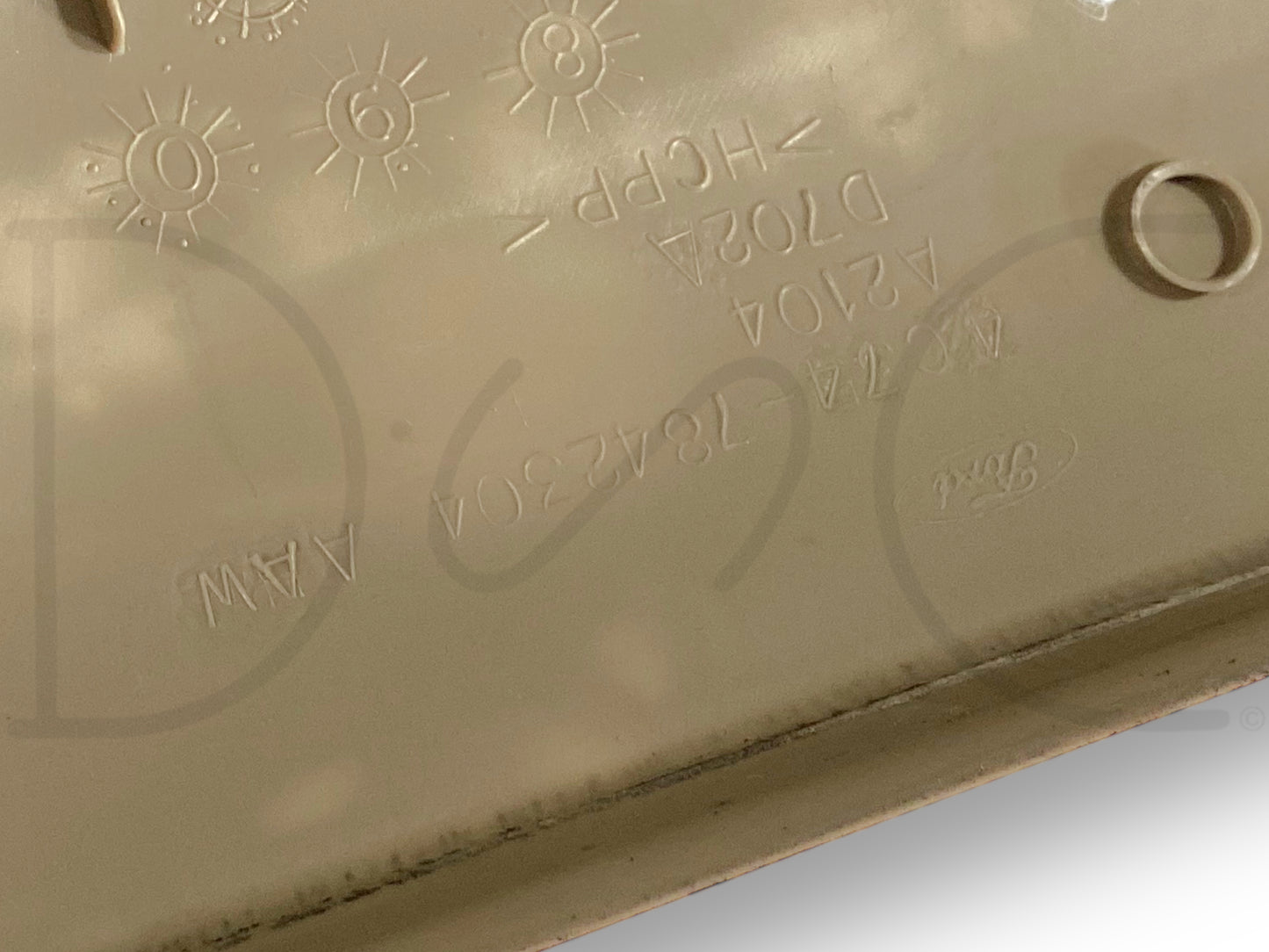 00-05 Ford Excursion Rear Cargo Hatch Liftgate Trim Panel Tan 4C74-7842304-Aaw