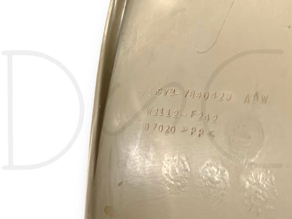 00-05 Ford Excursion LH Left Driver Rear D-Pillar Upper Trim Panel Tan OE