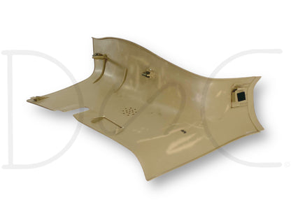 00-05 Ford Excursion RH Right Passenger Rear D-Pillar Upper Trim Panel Tan OE