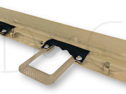 00-05 Ford Excursion Rear Floor Mat Support Trim Panel Tan Yc35-78672A38-Adw