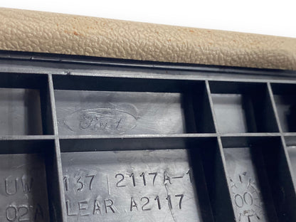 00-05 Ford Excursion 3rd Row Rear Armrest Arm Rest Pad Tan OE Yc35-78314A94-Adw