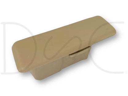 00-05 Ford Excursion 3rd Row Rear Armrest Storage Compartment Bin Tan OE