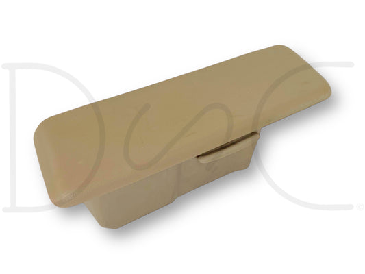00-05 Ford Excursion 3rd Row Rear Armrest Storage Compartment Bin Tan OE
