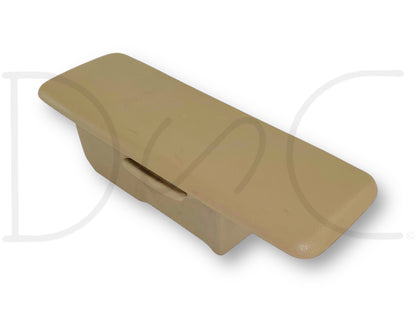 00-05 Ford Excursion 3rd Row Rear Armrest Storage Compartment Bin Tan OE