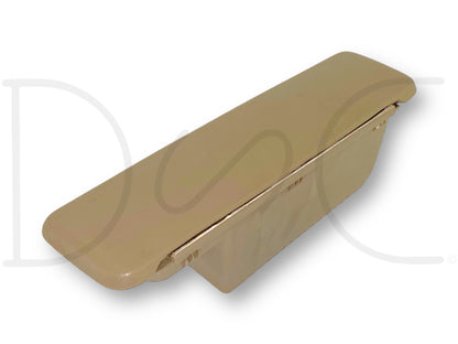 00-05 Ford Excursion 3rd Row Rear Armrest Storage Compartment Bin Tan OE