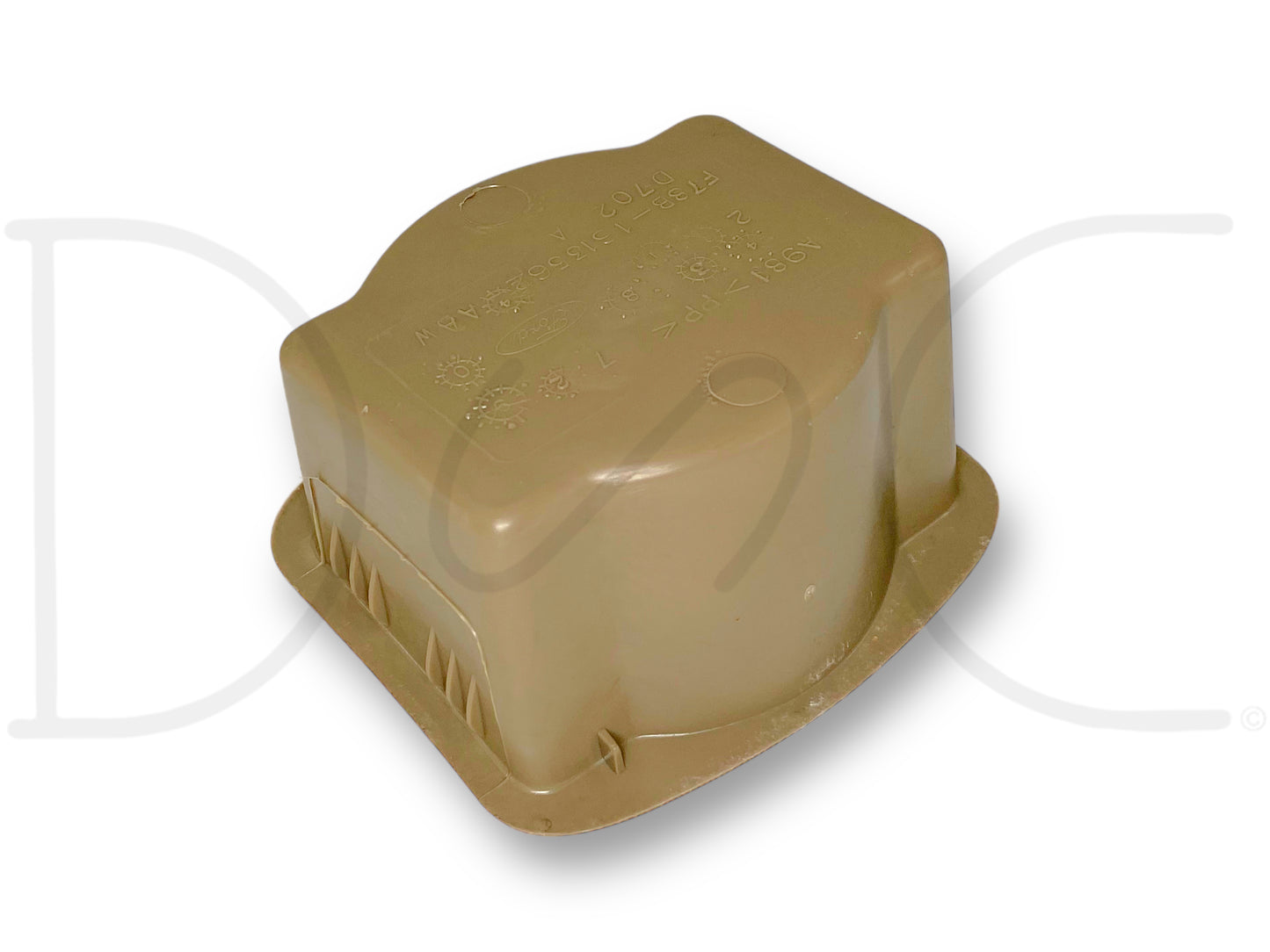 00-05 Ford Excursion 3rd Row Rear Cupholder Cup Holder Tan OE