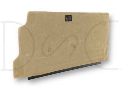 00-05 Ford Excursion 2Nd Row Seat Fold Down Closeout Panel Tan LH Left OE