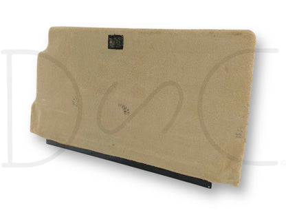 00-05 Ford Excursion 2Nd Row Seat Fold Down Closeout Panel Tan LH Left OE