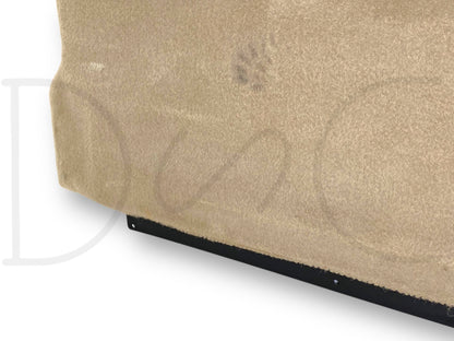 00-05 Ford Excursion 2Nd Row Seat Fold Down Closeout Panel Tan LH Left OE