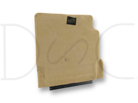 00-05 Ford Excursion 2Nd Row Seat Fold Down Closeout Panel Tan RH Right OE