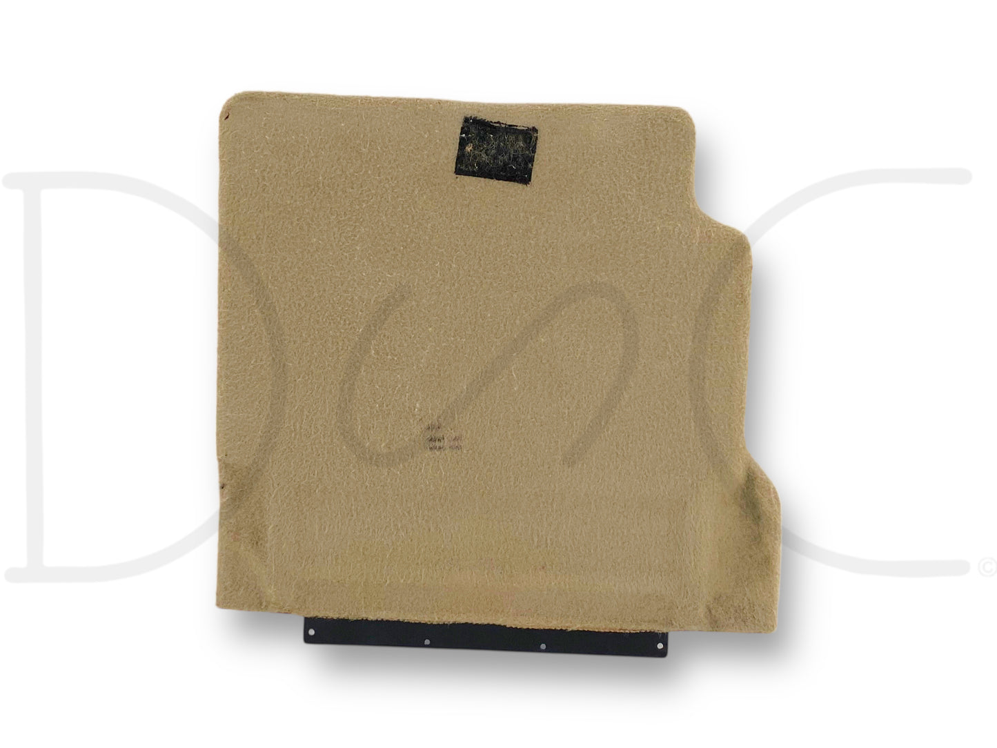 00-05 Ford Excursion 2Nd Row Seat Fold Down Closeout Panel Tan RH Right OE