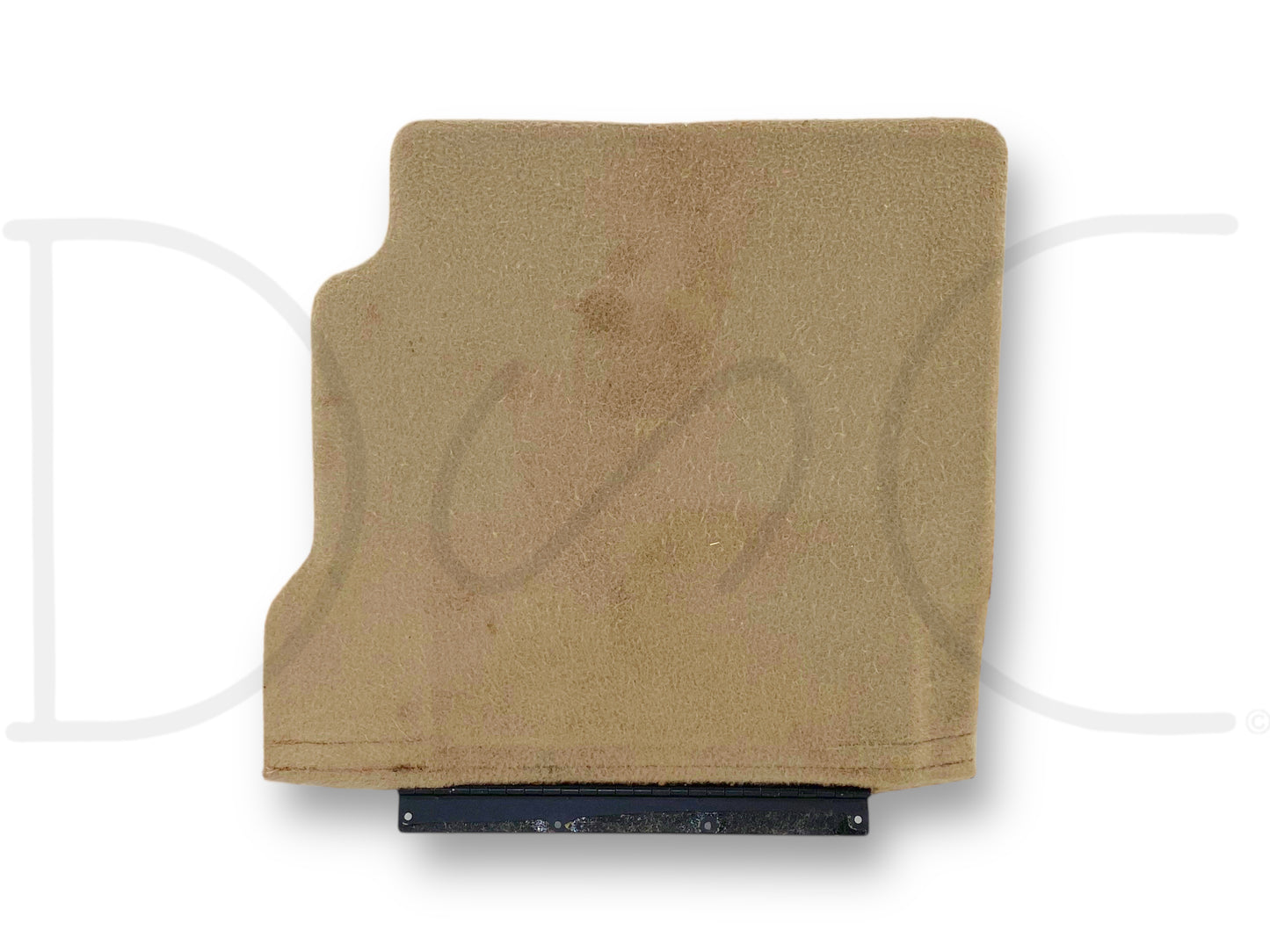 00-05 Ford Excursion 2Nd Row Seat Fold Down Closeout Panel Tan RH Right OE