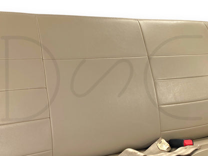 00-05 Ford Excursion Limited Third 3Rd Row Bench Seat Tan Leather OE