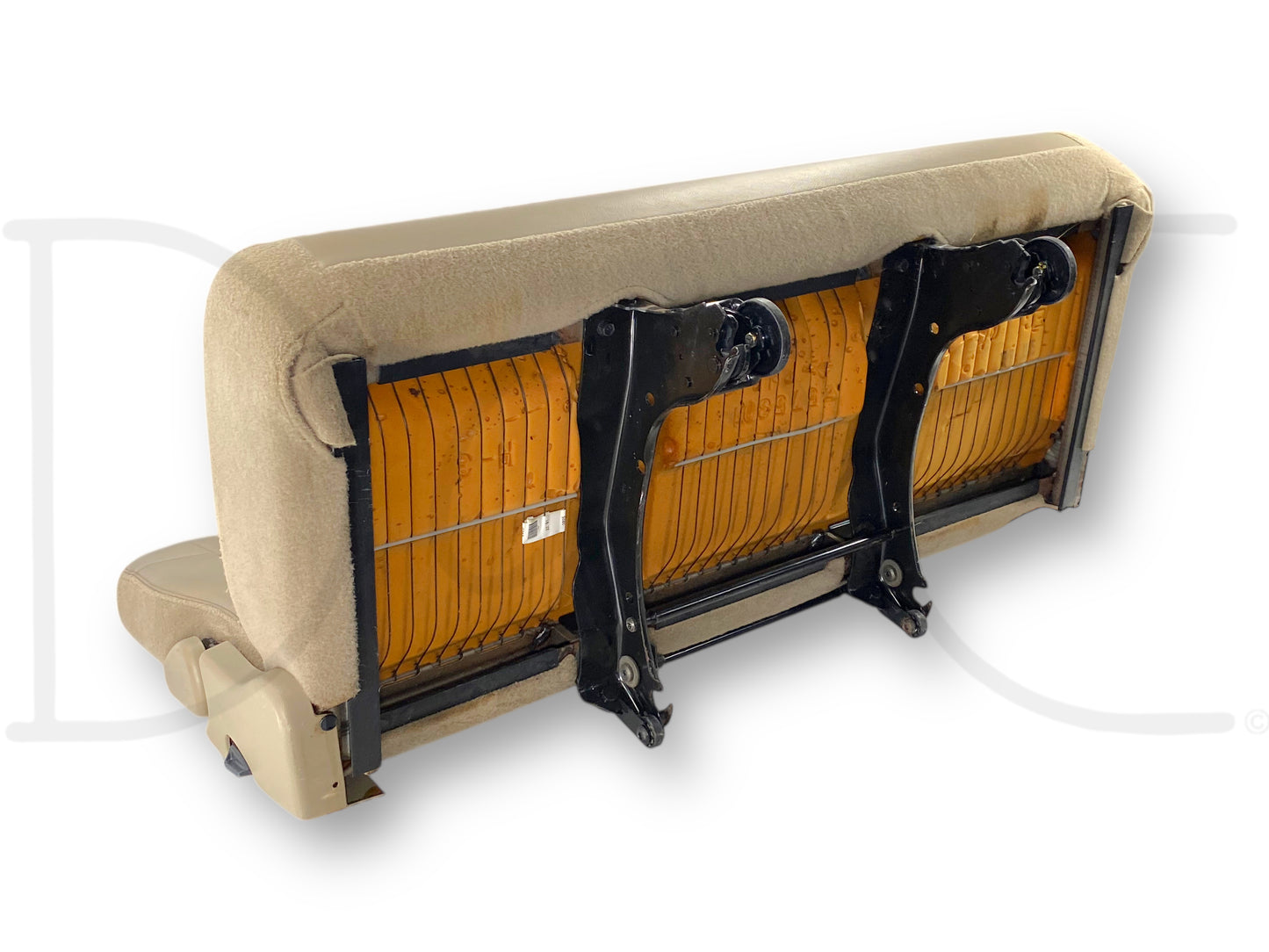 00-05 Ford Excursion Limited Third 3Rd Row Bench Seat Tan Leather OE