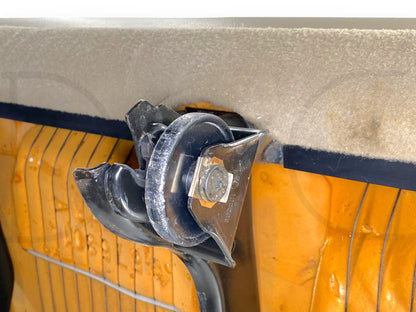 00-05 Ford Excursion Limited Third 3Rd Row Bench Seat Tan Leather OE