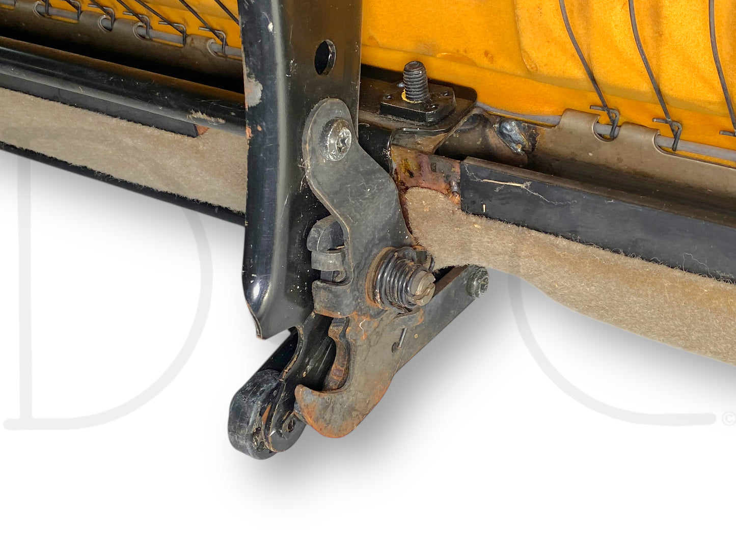 00-05 Ford Excursion Limited Third 3Rd Row Bench Seat Tan Leather OE