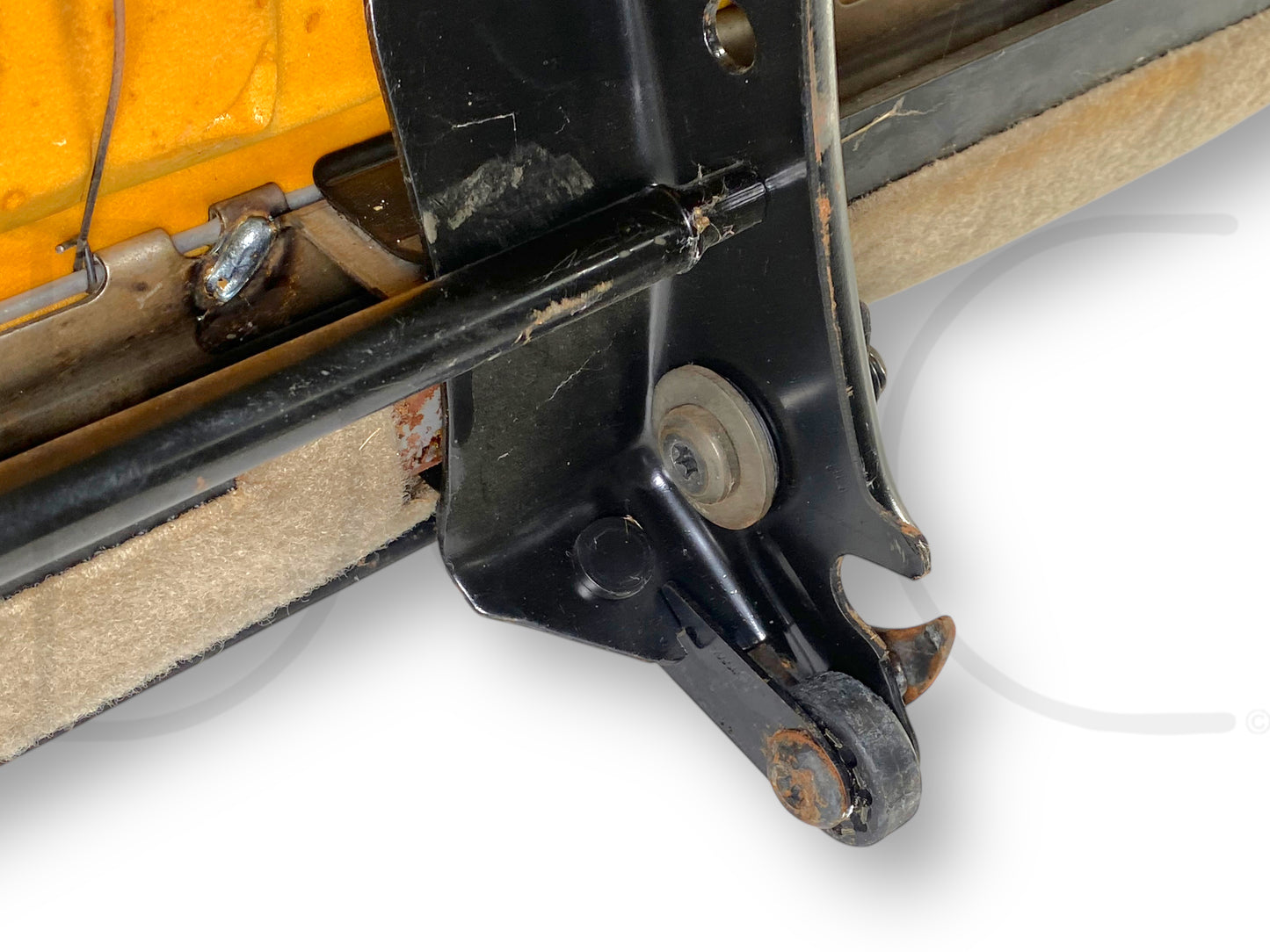 00-05 Ford Excursion Limited Third 3Rd Row Bench Seat Tan Leather OE