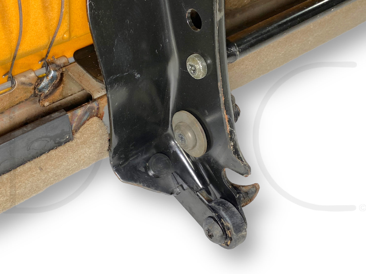 00-05 Ford Excursion Limited Third 3Rd Row Bench Seat Tan Leather OE