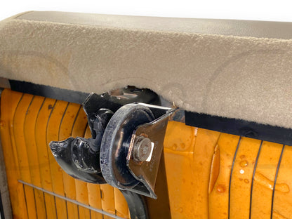 00-05 Ford Excursion Limited Third 3Rd Row Bench Seat Tan Leather OE