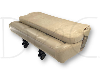 00-05 Ford Excursion Limited Third 3Rd Row Bench Seat Tan Leather OE