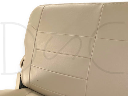 00-05 Ford Excursion Limited Third 3Rd Row Bench Seat Tan Leather OE