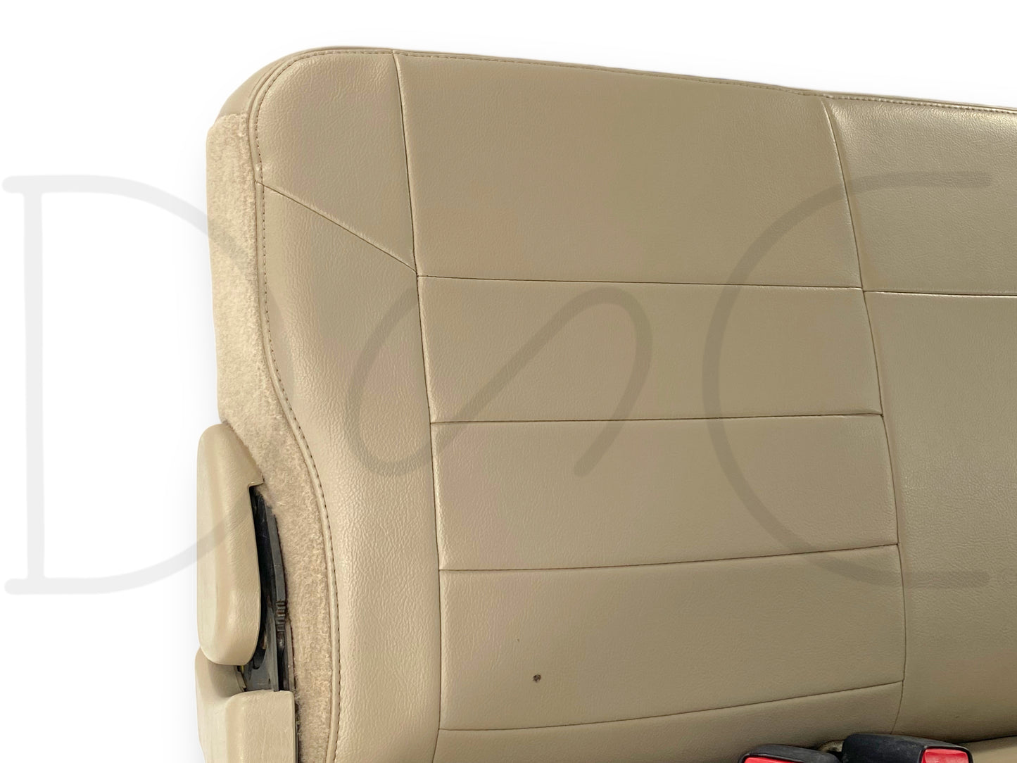 00-05 Ford Excursion Limited Third 3Rd Row Bench Seat Tan Leather OE