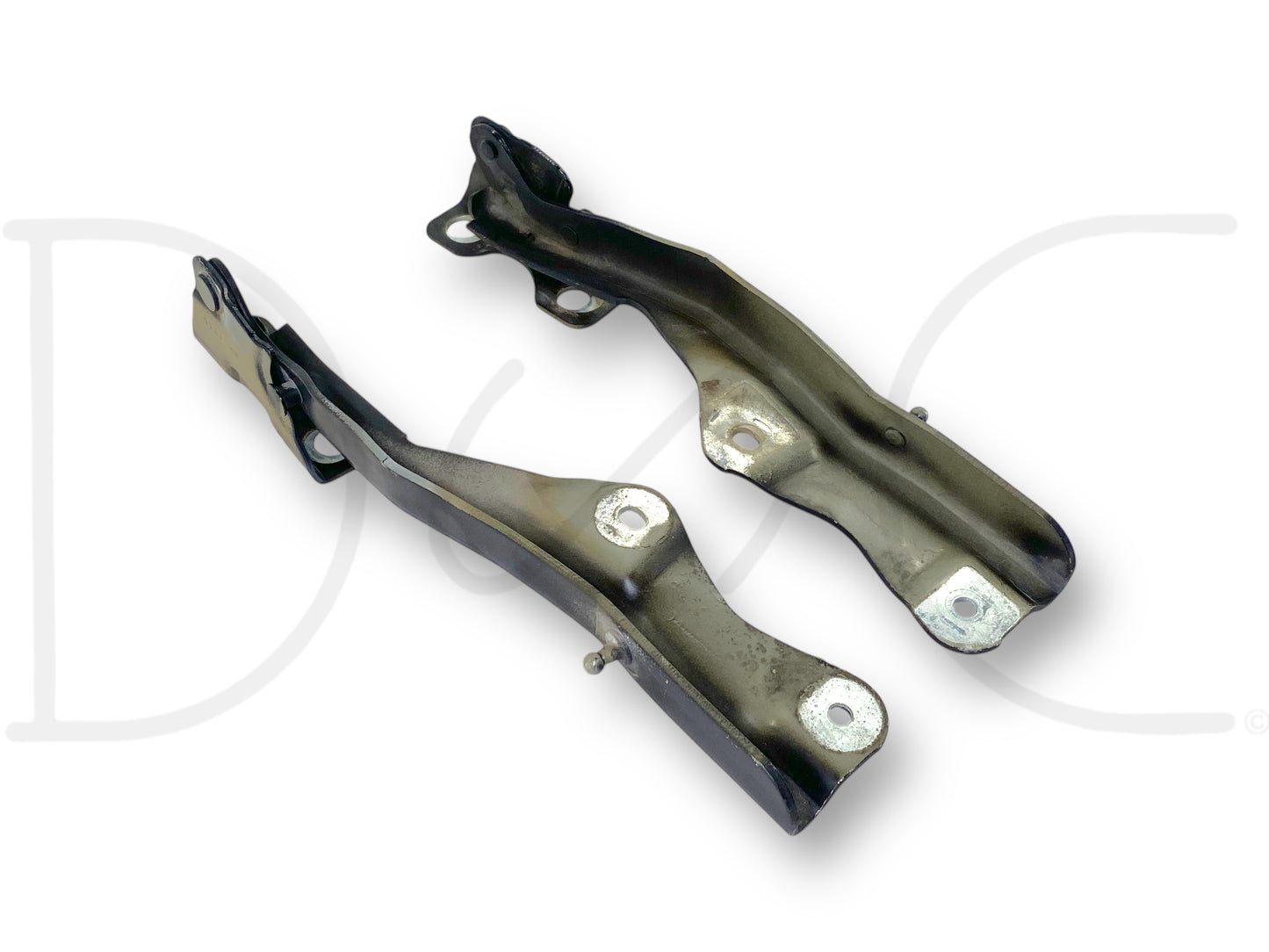 99-07 Ford F250 F350 Super Duty Hood Hinge Set Black Hood Hinges OE RH LH Pair