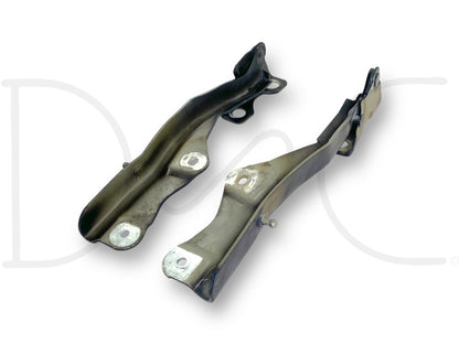 99-07 Ford F250 F350 Super Duty Hood Hinge Set Black Hood Hinges OE RH LH Pair