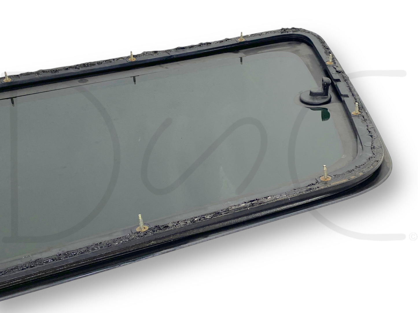 00-05 Ford Excursion LH Left Driver Rear Quarter Window Glass Side Pane OEM