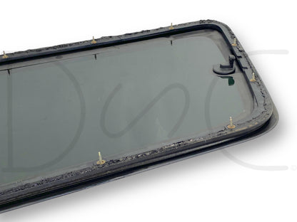 00-05 Ford Excursion LH Left Driver Rear Quarter Window Glass Side Pane OEM