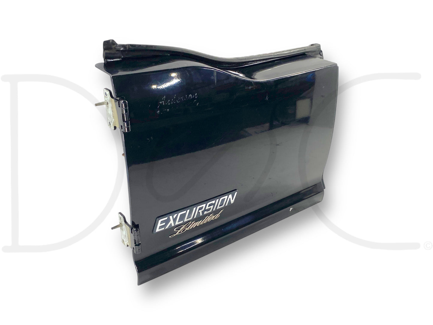 00-05 Ford Excursion LH Left Driver Rear Cargo Barn Door Ua Black OEM