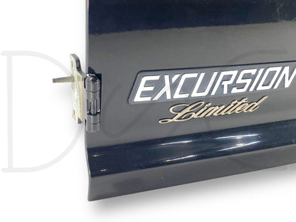 00-05 Ford Excursion LH Left Driver Rear Cargo Barn Door Ua Black OEM