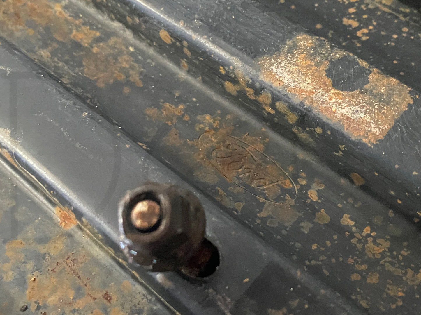 00-05 Ford Excursion LH Left Driver Side Step Running Board Black OEM