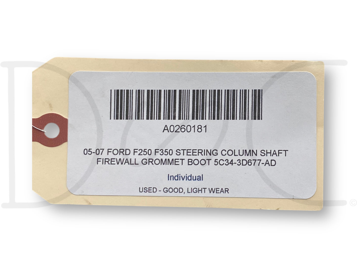 05-07 Ford F250 F350 Steering Column Shaft Firewall Grommet Boot 5C34-3D677-Ad