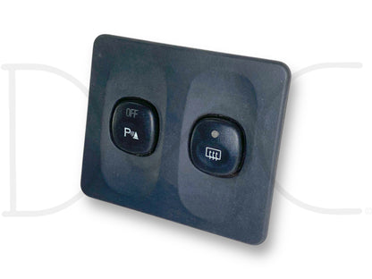 00-05 Ford Excursion Park Assist Parking Sensor Defrost Button Bezel Panel OE