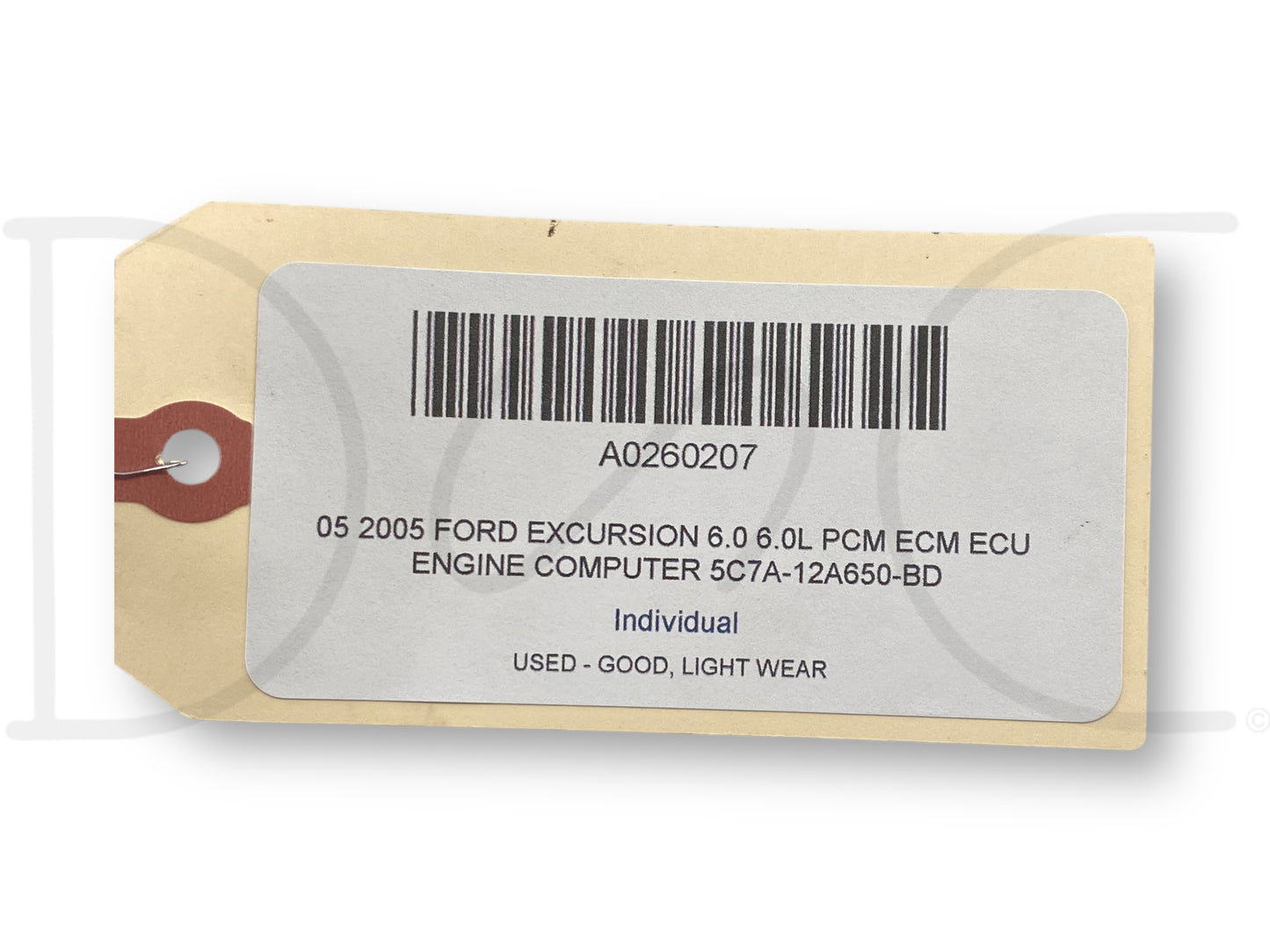 05 2005 Ford Excursion 6.0 6.0L PCM ECM ECU Engine Computer 5C7A-12A650-Bd