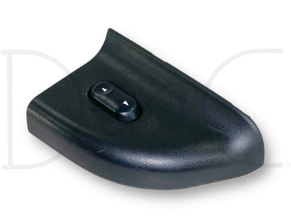 02-05 Ford Excursion LH Left Driver Rear Door Window Switch Black OEM with used condition, light wear and scratches, compatible with 2002-2005 Ford Excursion models.